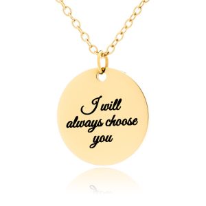 Ruota Personalizowany Naszyjnik