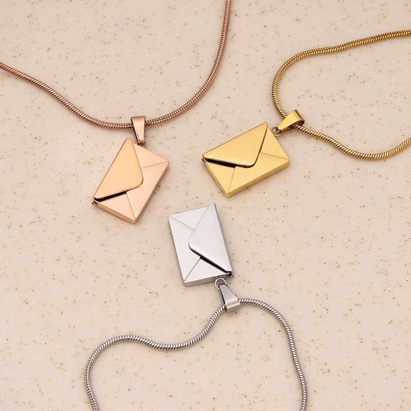 Naszyjnik koperta