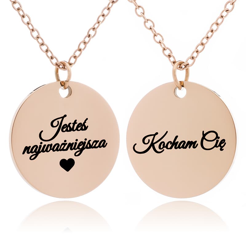 Ruota Personalizowany Naszyjnik Ruota Personalizowany Naszyjnik