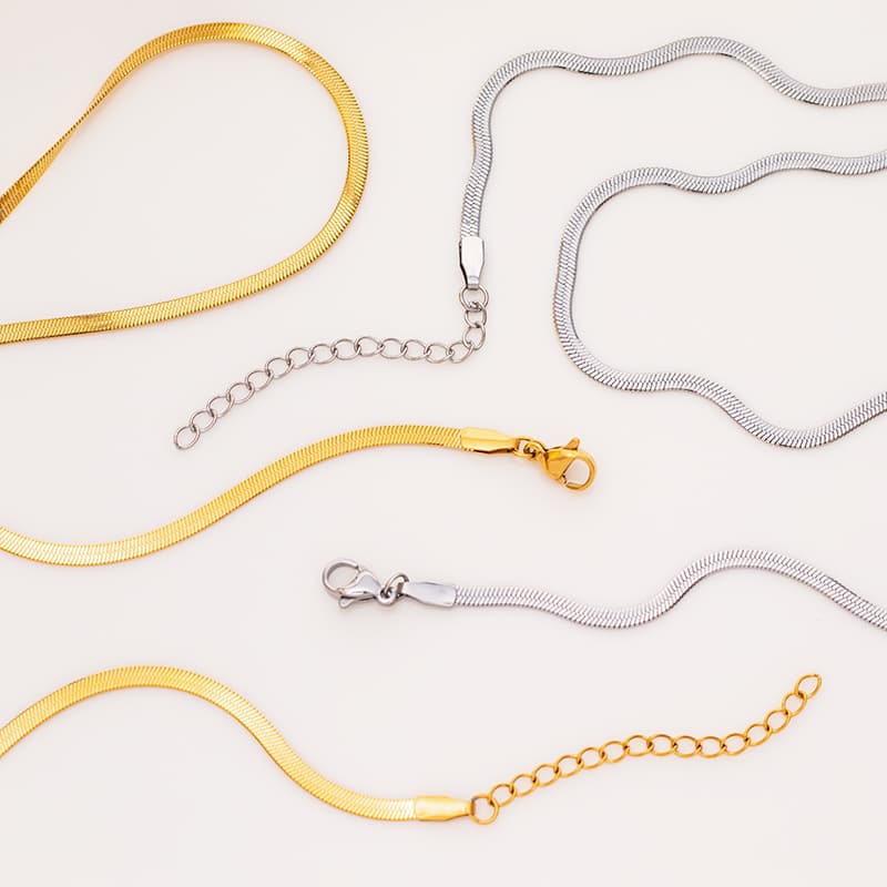 Naszyjnik Żmijka 2,5 mm Naszyjnik Żmijka 2,5 mm