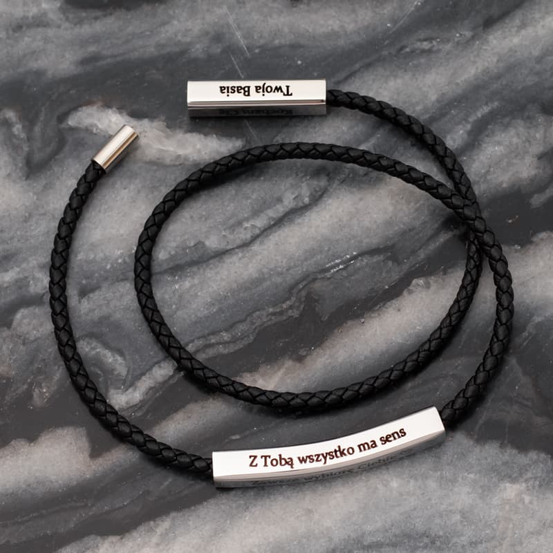 Vero - Spersonalizowana bransoletka męska Vero - Spersonalizowana bransoletka męska
