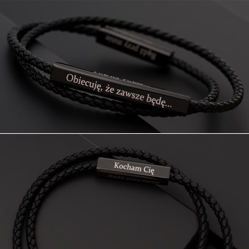 Vero - Spersonalizowana bransoletka męska